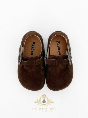 NWT Cute & Comfy Boys Shoes, Kids Shoes, Children's Shoes, Chocolate Brown 6.5